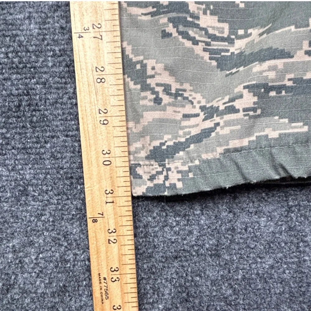 US Air Force ABU Digital Tiger Stripe Camo Utility Jacket Staff Sergeant 40R
